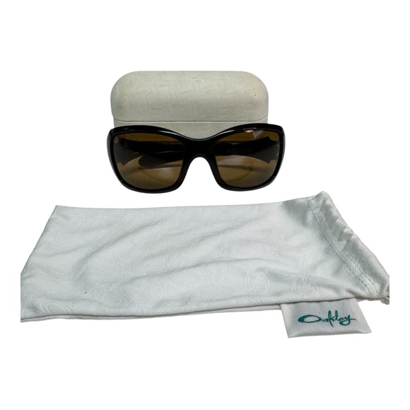 Oakley Y2K Brown Frame and Lens Preppy Classic Sunglasses with Case‎ - Picture 1 of 14